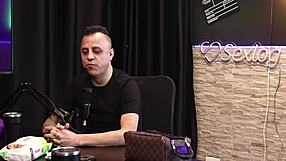 Safada heard him talk about putting on the condom for glamour sex. She gave a blowjob then rode cowgirl and doggystyle in see-through red.