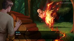 Big Tits Wolf Attack