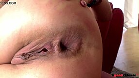 A massive cock fits into Alysa and Lucy's tight assholes