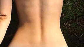 Perfect Body Girl Gets Anal Creampie Outdoor