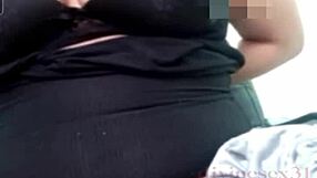 hot teen plays on video call with cock