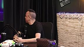 Safada heard him talk about putting on the condom for glamour sex. She gave a blowjob then rode cowgirl and doggystyle in see-through red.