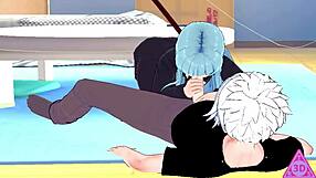 kasumi miwa, want to see jujutsu kaisen hentai blowjob