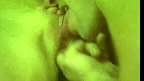 Hot redhead rides cock in cowgirl on sofa for blowjob and cumshot.