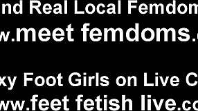 Intriguing Socks Fetish With Femdom POV BDSM Tease