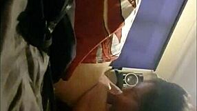 Sexy brunette Teresa performs deepthroat swallow