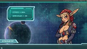 Whore Milf Strips And Rips Clothes For Big Cock In Anime Gameplay