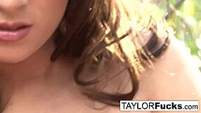 brunette taylor vixen 'like me playing with amazing tits and pussy?'