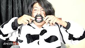 Twink Gets Ass Dildo Fucked Hard!