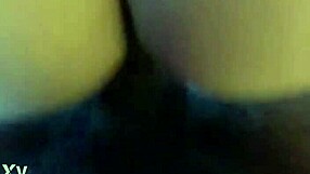 Redbone Bent Over Doggy with Big Black Cock