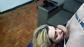 i paid the electrician with a blowjob, he loved it