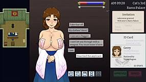 Imperial gatekeeper reveals thief in hentai sex