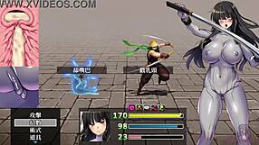 japanese teen's pussy creampied by monster tail outdoors