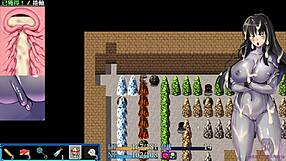 japanese teen's pussy creampied by monster tail outdoors