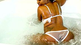 Having sex for money with g-easy and starrah in a Twrking with a Jacuzzi