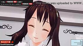 uncensored japanese hentai with mind-blowing handjob and blowjob asmr