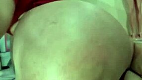 Brazilian Babe Enjoys Inserting Big Black Dildo