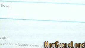 horny lesbians in first time hd scene toying their asses with anal toys and masturbation