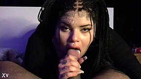 Tattooed Argentinian Woman Performs Oral Sex On Cock In Detailed Scene