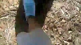 Chinese Queen Mina Sucks and Pounds Outdoors Raw