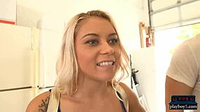 Big Fake Tits Teenie Craves Cash and Goes All Out