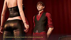 पेल कार्नेशन्स पार्ट 10 में आउटडोर फिंगरिंग, एनीमे गेम स्टाइल