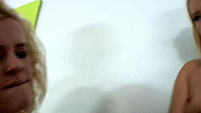 Hot Blonde Lesbians Pleasure Pussies With Tattoos And Piercings 😍