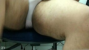 Sexy crossed legs in panties!