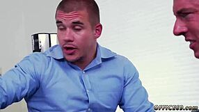 straight broke boys receive gay blowjobs to earn their bonus in this unexpected turn