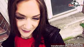 car hookup with skinny german teen