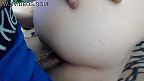 blonde milf fucks hard in kitchen