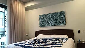 Horny Blonde Girlfriend And Redhead Slut Tease Each Other Behind Scenes!