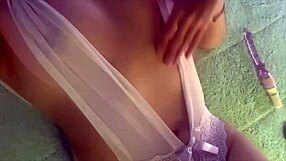 Cute white colored sexy clothes for a beautiful dancer