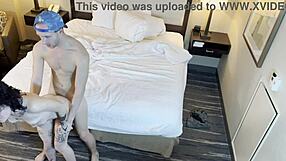 Petite Tattooed Teen Bent Over for Rough Doggystyle Fucking.