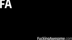 Diamond helps her leader to have an orgasm