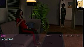 Two women aged more than 30 years old, a wife and her mother in law engage in an erotic role playing game
