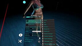 In the virtual reality game, Captain engages in hardcore action with big ass