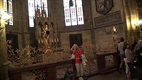 Explore inside prague castle