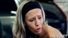 Teen sensation Tracy REALLY knows how to pleasure herself with a dildo