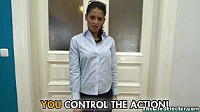 watching coco demal and a blonde in pov scenes