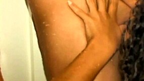 Three mature women having curvy rear ends pleasure an elderly black man cumming with all of them