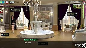 fashionbusiness - creampie in the kitchen during 3d game