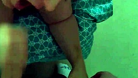 Detailed Blowjob Scene with Cum on Tits and Legs