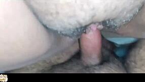 Slamming her tight Latina pussy till it drips wet