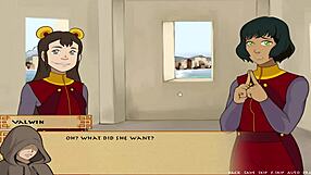 Zhu Li gets some in this hentai dating game part 63