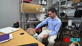 nerdy guy interracial job opportunity seek करता है