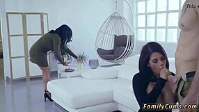 interracial wife shares tiny blonde with black burglar