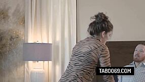 Hot Brunette Milf Victoria Voxxx Craves Rough Blowjob, Doggystyle Fucking, and Bent Over Taboo Sex