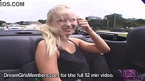 hot blonde, wanna ride topless in my convertible today?
