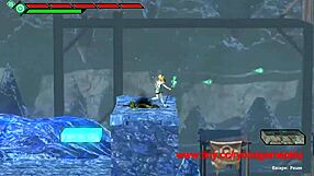 the pretty blonde explores wizard lilia in new hentai gameplay.